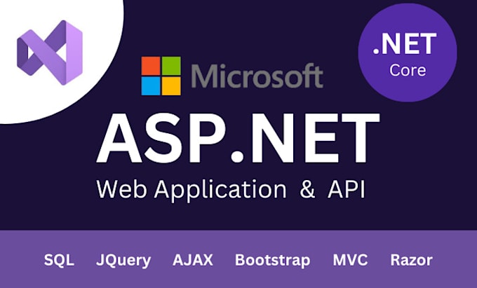 Gig Preview - Develop custom portal in asp dot net core mvc