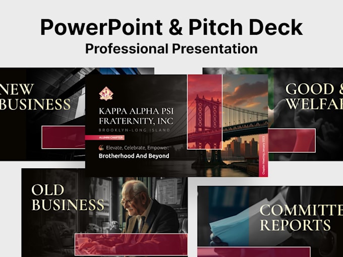 Gig Preview - Do branded powerpoint pitch deck professional google presentation