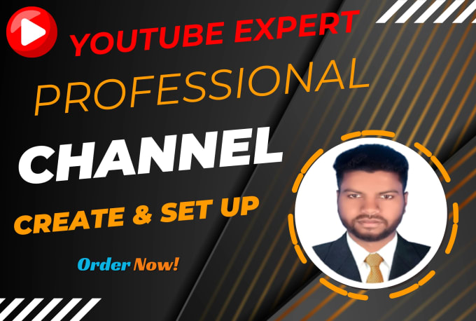 Gig Preview - Create and setup youtube channel customize banner automation