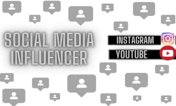 Gig Preview - Find best instagram and youtube influencer for  influencer marketing