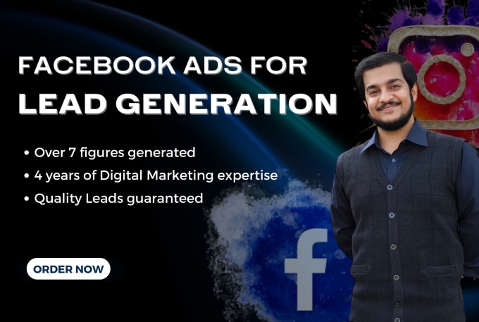 Gig Preview - Set up and manage facebook lead generation ads