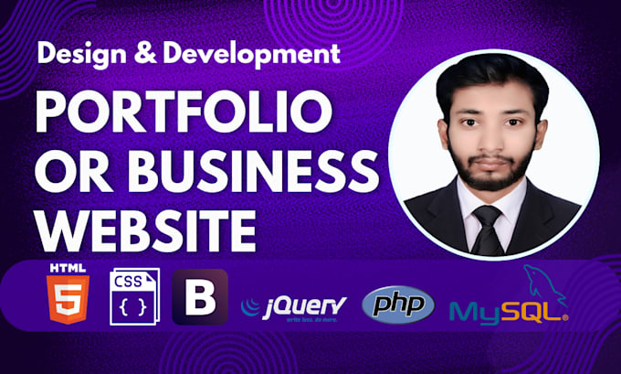 Gig Preview - Professional responsive portfolio website in wordpress