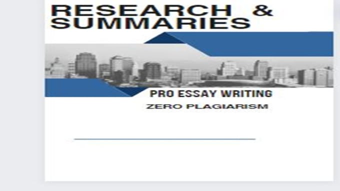 Gig Preview - Compose essays, reports, case studies, essays, and any form of writing