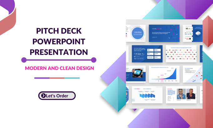 Gig Preview - Design professional pitch deck for your business