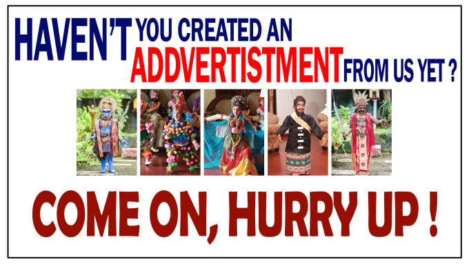 Gig Preview - Do create puppet advertisement for you