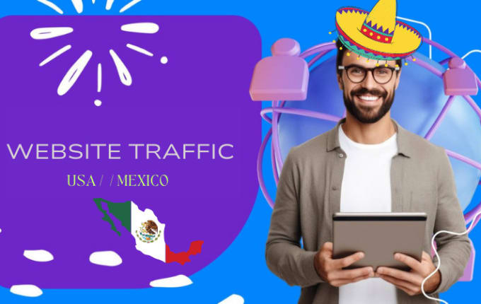 Gig Preview - Do no bot website traffic to increase sales UK,mexico and website visibility