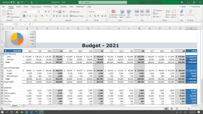 Gig Preview - Create excel formulas, spreadsheet, vba, data entry