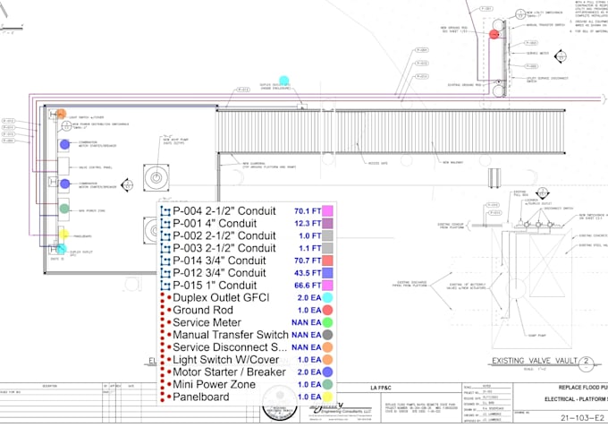 Gig Preview - Provide mep takeoffs and construction cost estimation