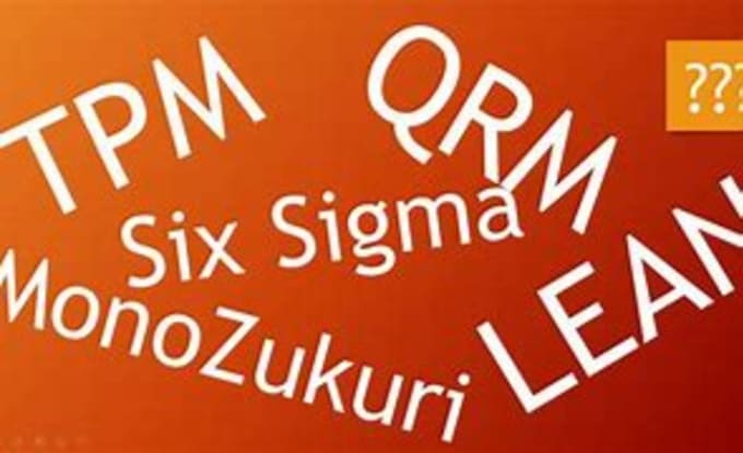 Gig Preview - Do lean manufacturing development, iso9001, tpm implementation,