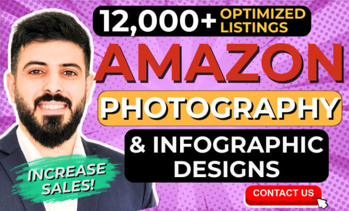 Gig Preview - Do pro amazon product photography, infographic and lifestyle photos