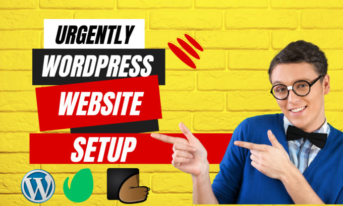 Gig Preview - Setup modern wordpress website design or blog design