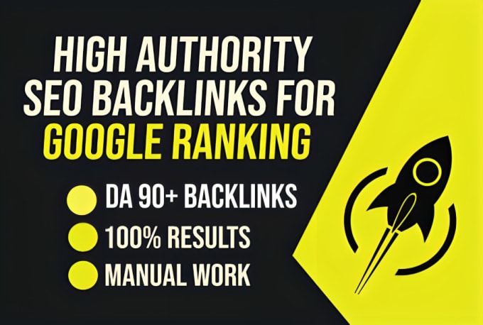 Gig Preview - 100 high da backlinks dofollow white hat seo link building