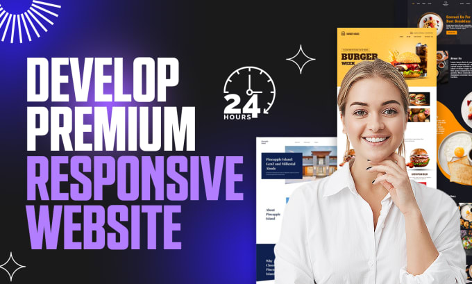 Gig Preview - Build a custom responsive wordpress website design