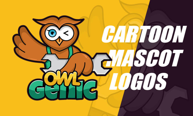 Gig Preview - Design cartoon character, mascot, or logo design