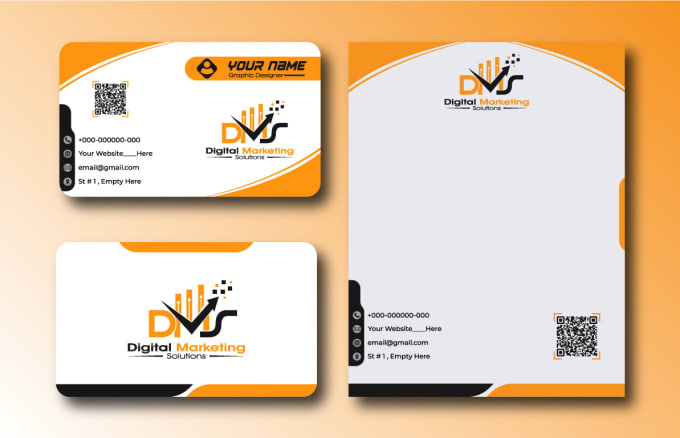 Gig Preview - Do professional letterhead and business cards, trendy logo and stationery design