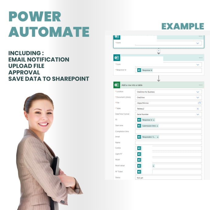 Gig Preview - Create professional ms forms with power automate