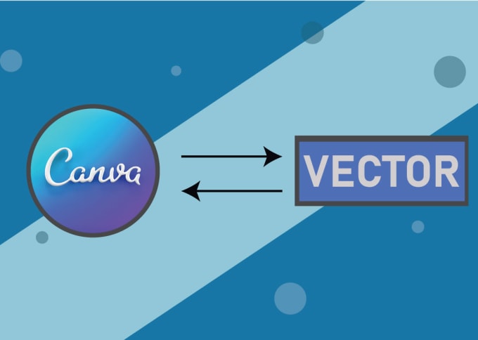 Gig Preview - Canva to vector file or create editable canva design