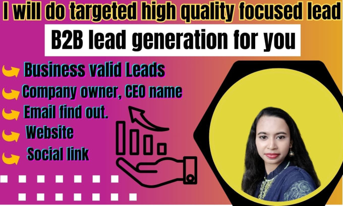 Gig Preview - Do targeted high quality focused lead b2b lead generation for you