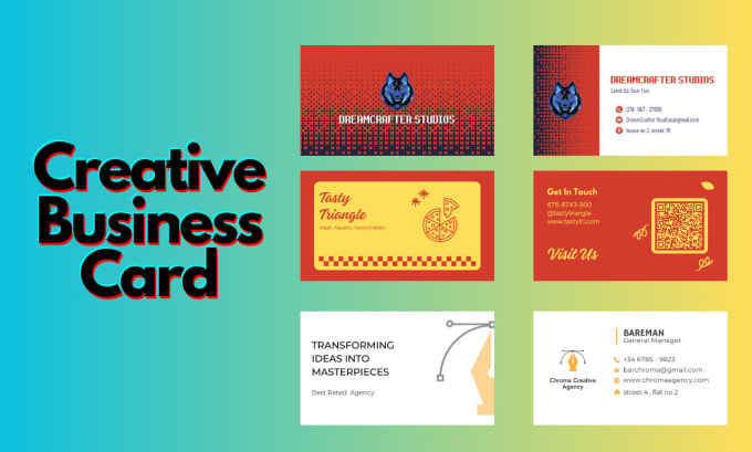 Gig Preview - Design creative business card for you