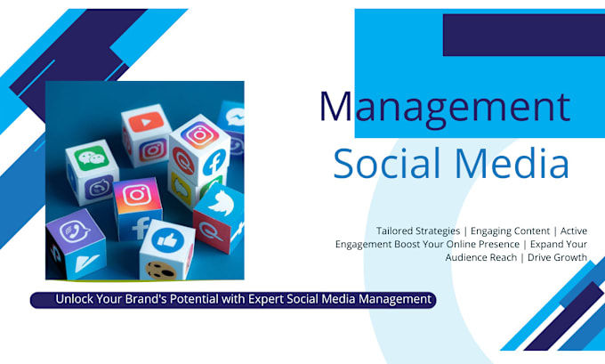 Gig Preview - Be your social media manager content creator and instagram post designer