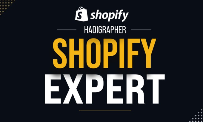 Bestseller - be your shopify expert for your dropshipping store