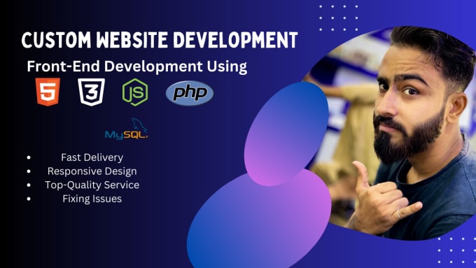 Bestseller - design you custom website using HTML CSS java script