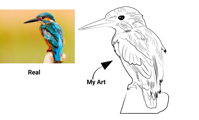 Gig Preview - Convert your any pet image into vector line art