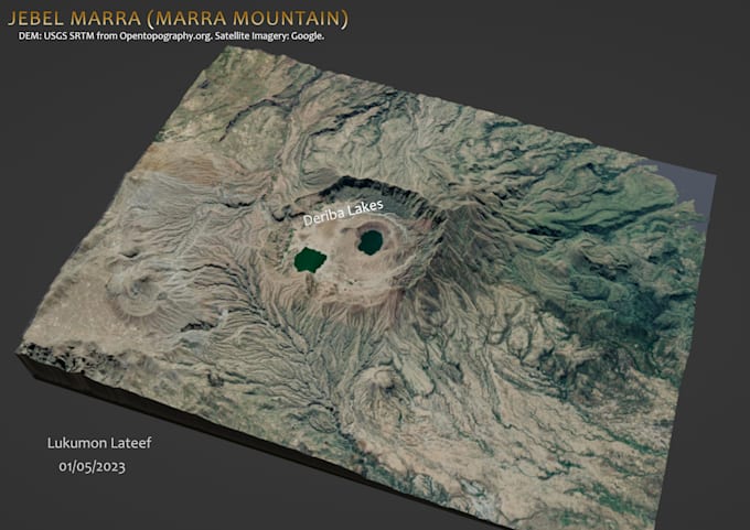 Gig Preview - Create 3d terrain map