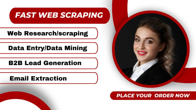 Gig Preview - Modash web scraping and bulk data entry,yellow page scraping