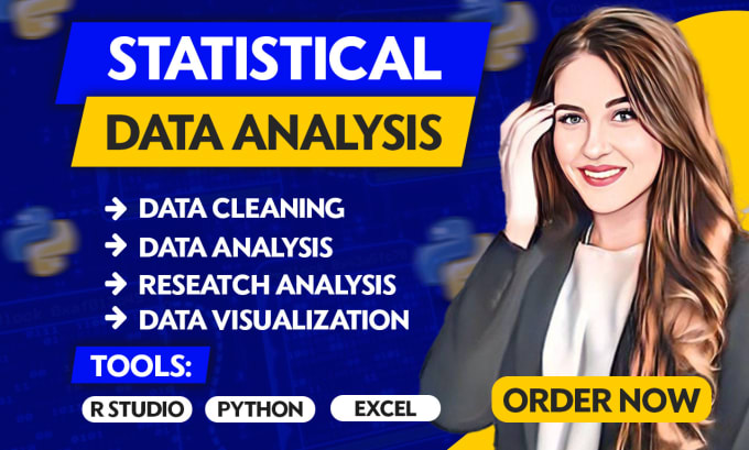 Gig Preview - Do statistical analysis using python, r and excel