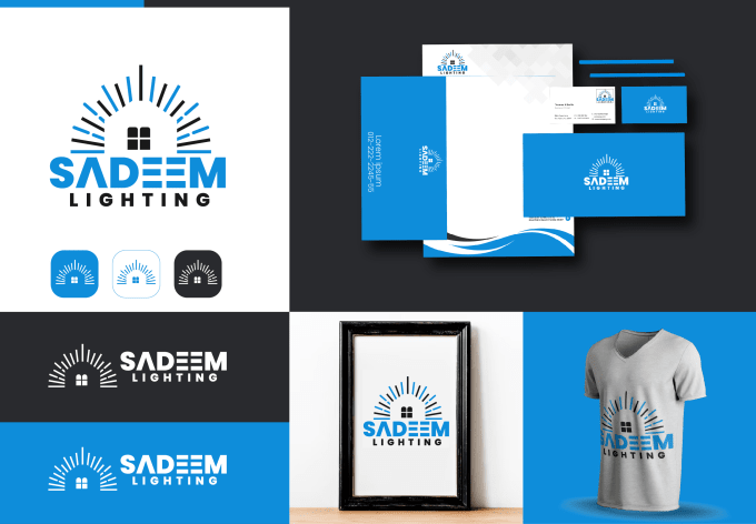 Gig Preview - Design creative business logo and brand identity with complete branding kit