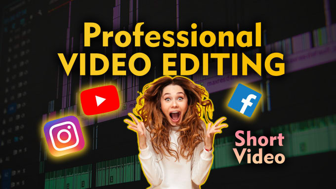 Gig Preview - Do professional and creative video editing for you