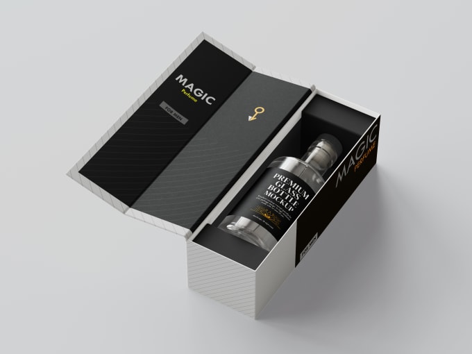 Bestseller - do design creative product packaging design with die cut and 3d mockup