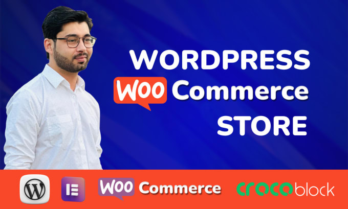 Gig Preview - Design wordpress woocommerce website, ecommerce website using woocommerce