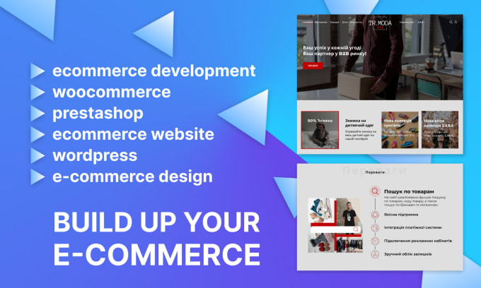 Gig Preview - Do woocommerce, prestashop and ecommerce development