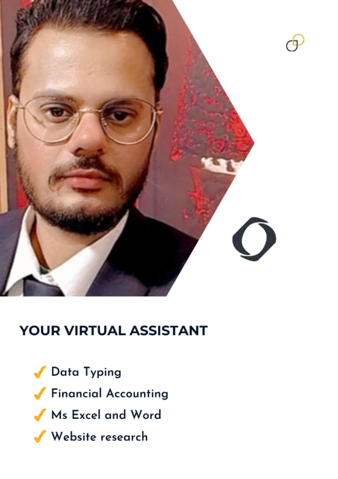 Gig Preview - Be your virtual assistant for data entry, typing, copy paste and web research