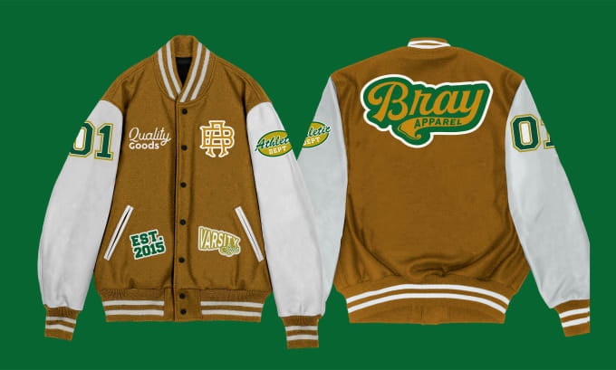 Gig Preview - Design awesome varsity letterman jacket for you