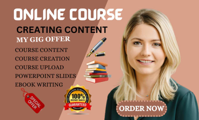 Bestseller - create online course content curriculum course creation