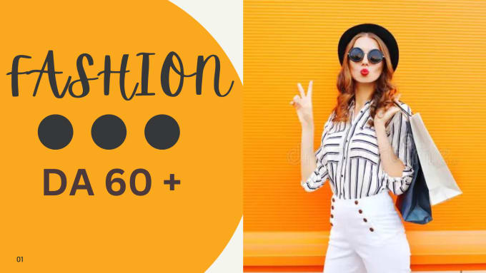 Gig Preview - Provide fashion guest post with dofollow backlink