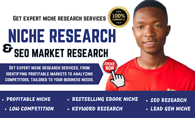 Gig Preview - Do a comprehensive niche research, SEO keyword research custom market research