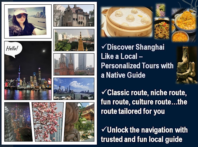 Gig Preview - Guide you to discover shanghai like a local