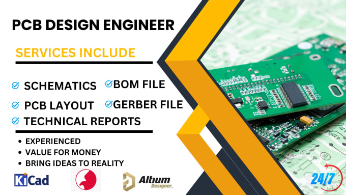 Bestseller - design professional schematic and pcb in altium or eagle