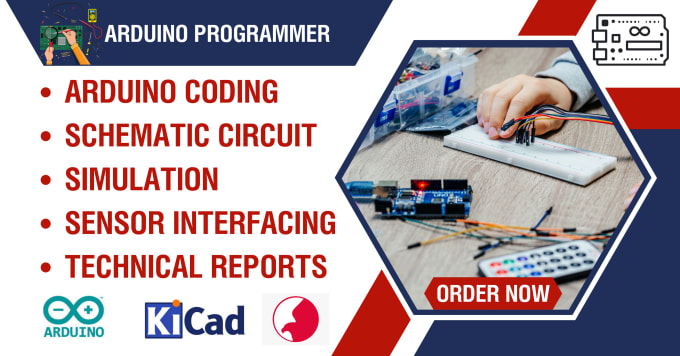 Bestseller - do arduino programming and schematic circuit