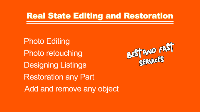 Gig Preview - Do real estate photo editing services