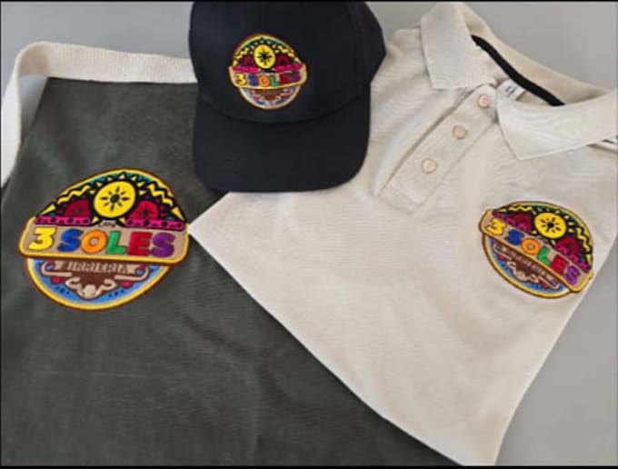 Gig Preview - Do dst embroidery, digitizing, patches, hat, logo, shirt emb