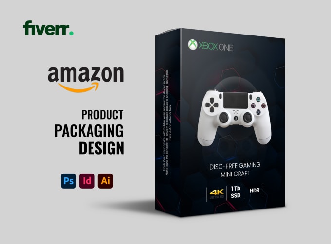 Gig Preview - Do product packaging design, mailer box design, amazon product box