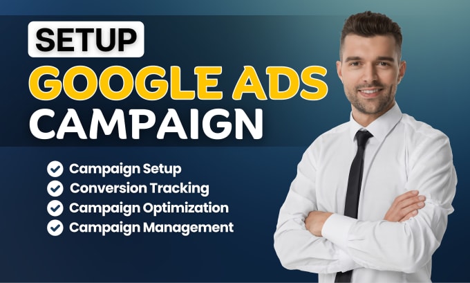 Gig Preview - Setup, manage, and optimize your google ads, adwords, PPC campaign