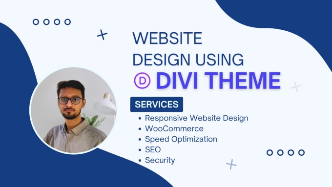 Gig Preview - Design redesign website using divi theme, divi builder, divi customization