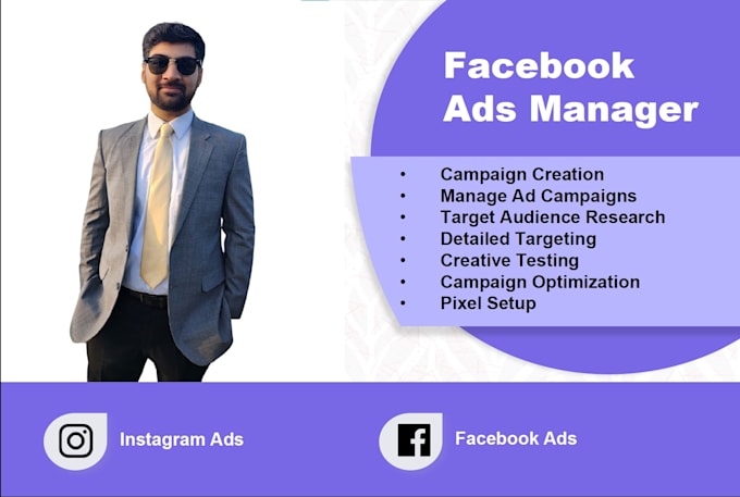 Gig Preview - Be your meta ads campaign manager