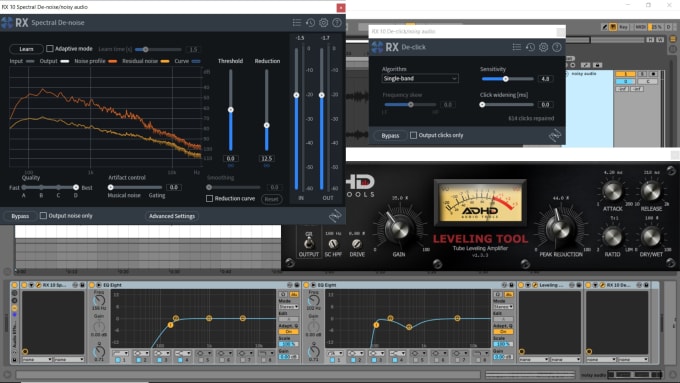 Gig Preview - Edit and clean up audio for your content